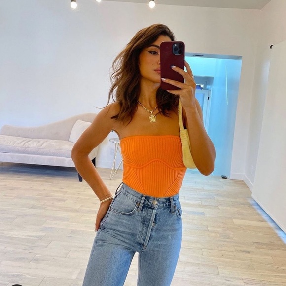 Camila Coelho Hazel Tube Top from Revolve, Size S - Picture 5 of 8